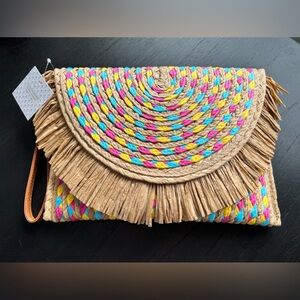 NWT Lulla Collection Salsa Clutch - Multi